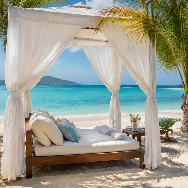 Orient Beach Cabana Day