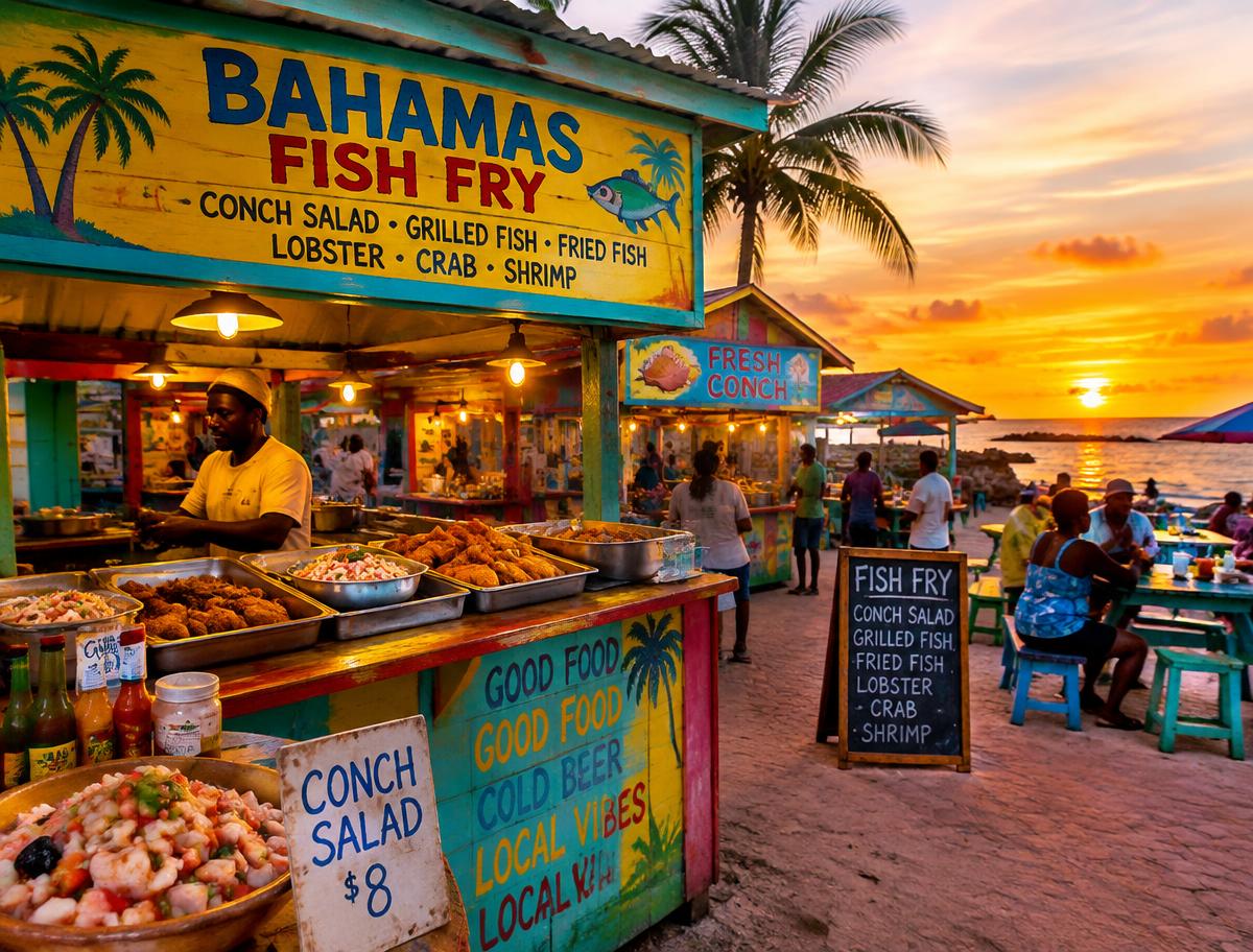 Nassau Food & Fish Fry Walk (Demo)