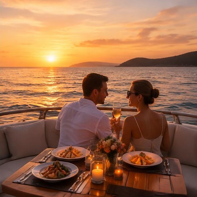 Private Sunset Yacht for Two